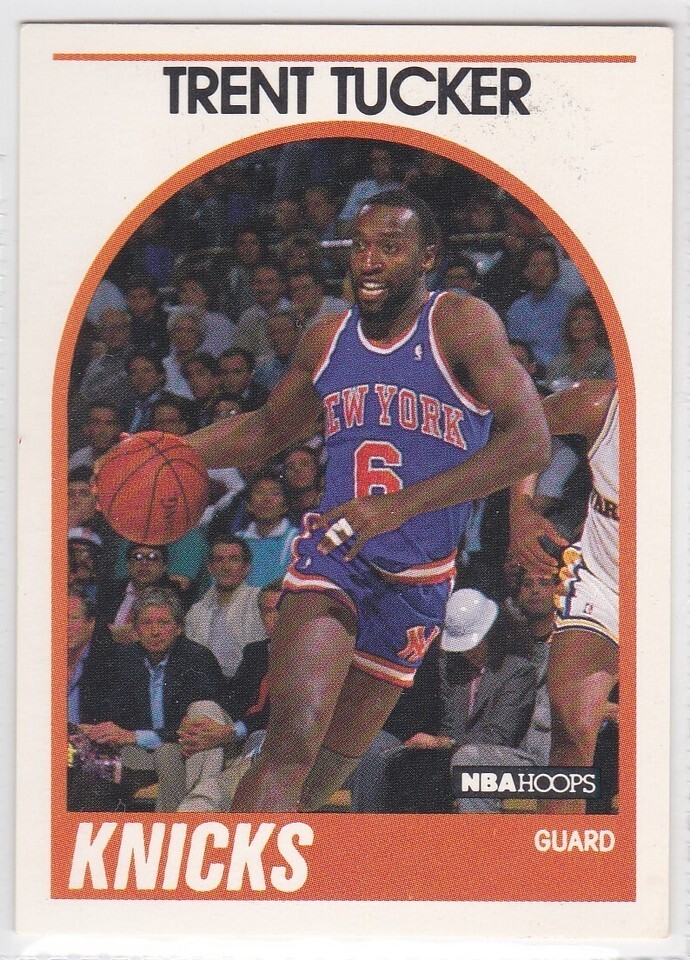 M) 1989-90 NBA Hoops Basketball Trading Card - Trent Tucker #87 - $1.97