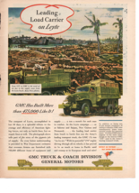 1945 GMC Truck Conquest Of Leyte 475,000 More Like It Print ad Fc3 - $20.90