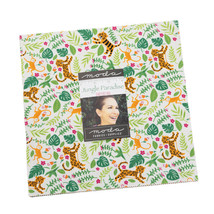Moda Jungle Paradise Layer Cake 20780LC 42 10&quot; Quilt Fabric Squares Stacy Iest H - £31.26 GBP