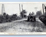 No 6 Glidden Tour From Peerless Car Oil Wells Economy PA UNP 1907 Postca... - $26.68