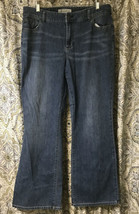 Chico&#39;s Platinum Blue Denim Wm. Jeans Size 2.5 Reg. 5 pkts Ultimate Bare... - £15.95 GBP