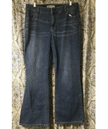 Chico&#39;s Platinum Blue Denim Wm. Jeans Size 2.5 Reg. 5 pkts Ultimate Bare... - £15.71 GBP