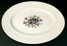 Wedgwood Edme Conway Regency Lg Oval Serving Plate AK8384 England 14&quot; x 11&quot; - $32.71