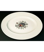 Wedgwood Edme Conway Regency Lg Oval Serving Plate AK8384 England 14&quot; x 11&quot; - £25.72 GBP