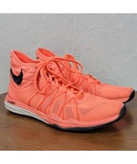 Nike Women&#39;s Dual Fusion TR Hit 6.5 Neon Orange Training Sneakers 852442... - $26.87