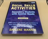 Social Skills Activities for Secondary Students with Special Needs by Da... - $9.89