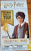Jakks Harry Potter Collectible Wand 4in Die-Cast Wand with Stand *Dumble... - £8.60 GBP