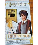 Jakks Harry Potter Collectible Wand 4in Die-Cast Wand with Stand *Dumble... - $15.06 CAD