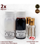2x 60g Black Musk +Musk Tahara Arabic Perfume High Quality مسك أسود طهارة - $677.21 MXN 2x 60g Black Musk +Musk Tahara Arabic Perfume High Quality مسك أسود طهارة - $677.21 MXN