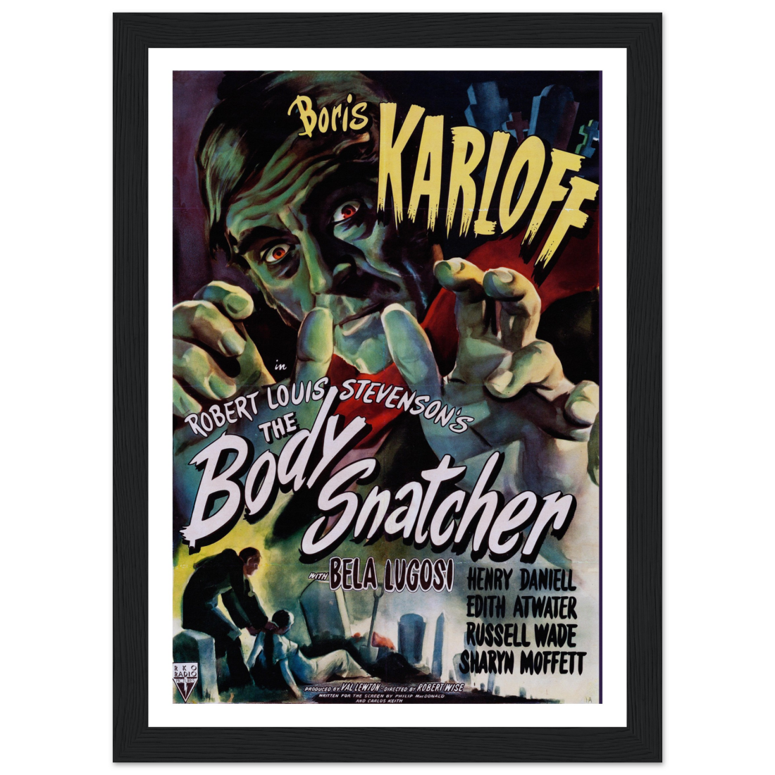Primary image for Body Snatcher - 40s Sci-Fi Horror Movie Poster