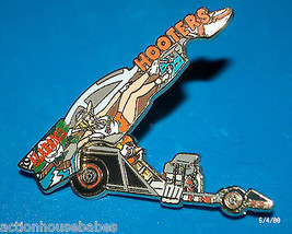 HOOTERS RESTAURANT ALABAMA DRAGSTER FUNNY CAR BODY LIFT UP AND DOWN LAPE... - $24.99