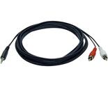 Tripp Lite 3.5mm Mini Stereo to Two RCA Audio Y Splitter Adapter Cable (... - $12.18
