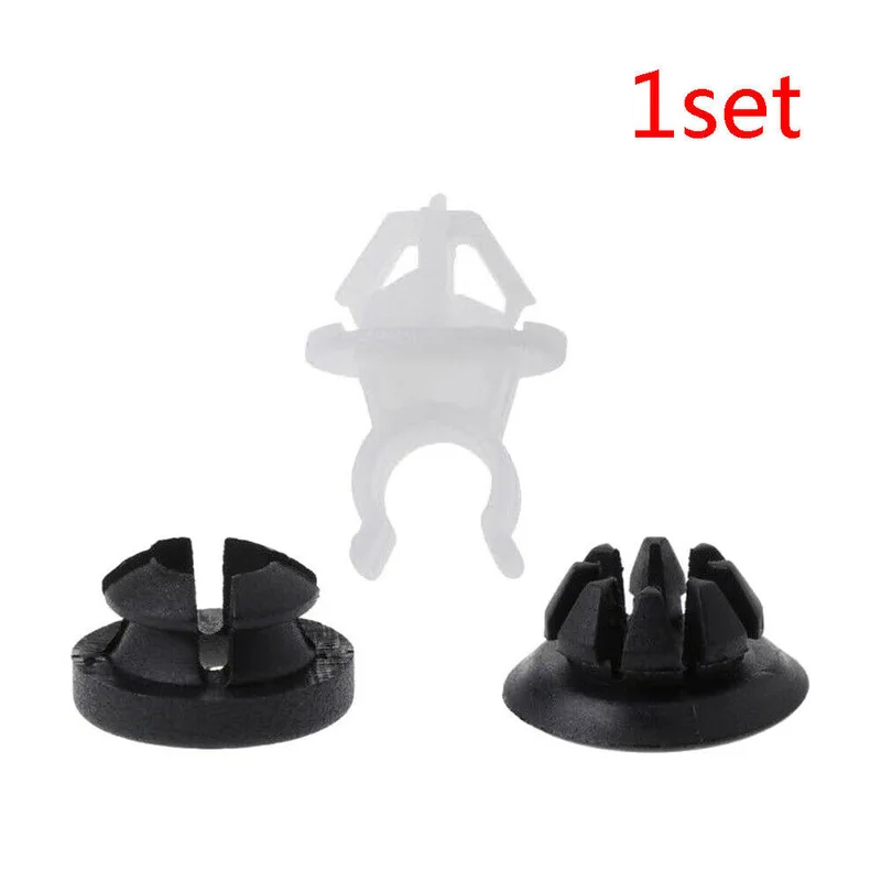 3PCS/Set Hood Support Prop Rod Holder Clip Fit for Honda Accord Odyssey Prelude - £8.83 GBP