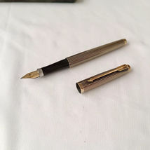 Vintage Parker 75 Cisele Vermeil Fountain Pen Made in USA - £172.46 GBP