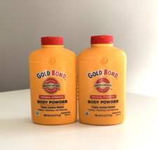 Gold Bond Medicated Body Powder Original Strength With TALC 4 oz - Lot of 2 New! - $22.00