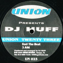 Dj Huff &quot;Feel The Beat / 3 A.M.&quot; 2000 Vinyl 12&quot; Breakbeat Un 023 ~Rare~ Htf - £36.15 GBP