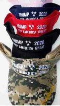 &quot;Trump 2020 Keep America Great&quot; Embroidered Signature Visor Men Women New! - £8.00 GBP