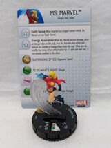 Ms. Marvel Heroclix Super Rare Figure #046 With Card - $9.69 CAD