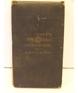 L.L. COOKE&#39;S JOB TICKET HANDBOOK FOR ELECTRICAL MEN 1927 ELECTRICIAN&#39;S H... - £35.39 GBP