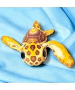 Fiesta Toy Aquarium Sea Turtle Plush Ocean Sea Life 11.5 Long Big Eye - £7.11 GBP