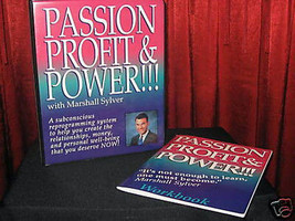 PASSION, PROFIT &amp; POWER - MSRP $220 MARSHALL SYLVER HYPNOSIS NLP Success... - £61.58 GBP