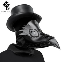 Halloween Plague Doctor Mask Cosplay Holiday Party Prom Performance Props Headge - £46.10 GBP