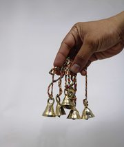 Wonderlist Handicrafts Brass Wall Hanging Lakshmi Ganesh Om Good Luck Wi... - $15.83