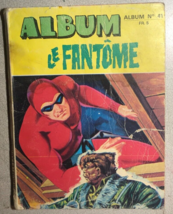 LE FANTOME ALBUM #41 The Phantom (1972) French language thick comic book VG - £23.34 GBP