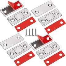 Cabinet Magnetic Catch Jiayi 4 Pack Ultra Thin Cabinet Door Magnetic Catch - £7.82 GBP