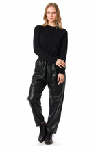 Suvi NYC Straight Real Turkish Leather Pants for Spring and Winter. Lambskin.  - £469.93 GBP