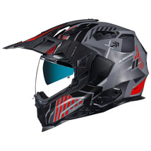 Nexx X.WED2 Wild Country Grey Red Dual Sport Motorcycle Helmet (XS-3XL) - £470.80 GBP