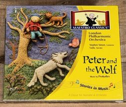 London Philharmonic Orchestra Stories In Music Peter &amp; The Wolf CD &amp; Boo... - $14.84
