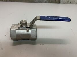 1-1/2” Stainless Steel 316 Pelican Ball Valve 1.5” / 1 1/2” - $37.44
