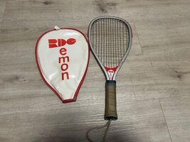 Demon 4-1/8 Power Flex Tennis Racket Vintage Aluminum With Cover Style #... - $13.00