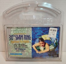 New In Package Vtg Jungle Wildlife Series 30 Inch Swim Ring Poolmaster 1998 - £22.93 GBP
