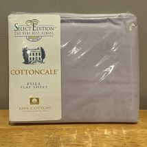 Select Edition Cottoncale Soft Lilac Full Flat Sheet 180 Threads Cotton NEW - €21,24 EUR