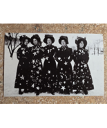 FIVE STAR GIRLS - CARLYLE SISTERS - 1989 - Vintage Postcard 4x6 - Divided - $8.60