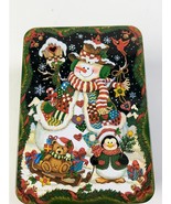 Grandeur Noel Snowman 4” Resin Country Christmas Holiday Ornament w/Gift... - $21.81 CAD