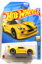 Hot Wheels 1/64 Lotus Sport Elise Diecast Model Car Yellow NEW IN PACKAGE - $12.98