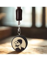 Movie-Themed Wooden Charm For Bag Hanging Ornament Inspired by Léon The ... - $48.03 CAD