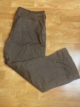 LEE &quot;Just Below the Waist&quot; Women&#39;s 24W Medium Brown Pants - £5.45 GBP