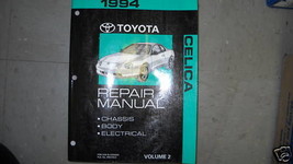 1994 Toyota Celica Service Réparation Atelier Manuel Volume 2 Seulement OEM 1994 - £78.64 GBP