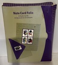 Usps 1999 American Glass Note Card Folio   8 Note Cards W/ 8 Envelopes - £4.63 GBP