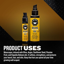 Gibs Manscaper Beard, Hair & Tattoo Oil 1 oz image 3