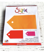 Sizzix Die, Tags, 4.75 X 5.5 inches, gently used, card making, largest c... - $14.55