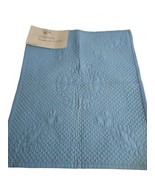 Vintage 1990s Blue Tears Handmade Quilted Wall Hanging Design Rectangula... - $405.32 MXN