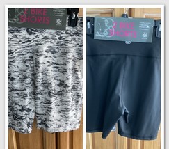 Daisy Fuentes Set Of 2 Super Slimming Bike Shorts Women’s Size Large - £29.08 GBP