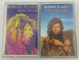 Robert Plant Cassette Tape Lot - Manic Nirvana - Now and Zen  - £9.74 GBP