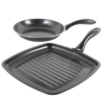 Gibson Westleton  2 piece Cookware Set Black - $958.98 MXN