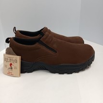 RedHead XTR Trainer Moc Brown Suede Slip On Comfort Shoes Rubber Sole Men’s 9.5M - £26.05 GBP